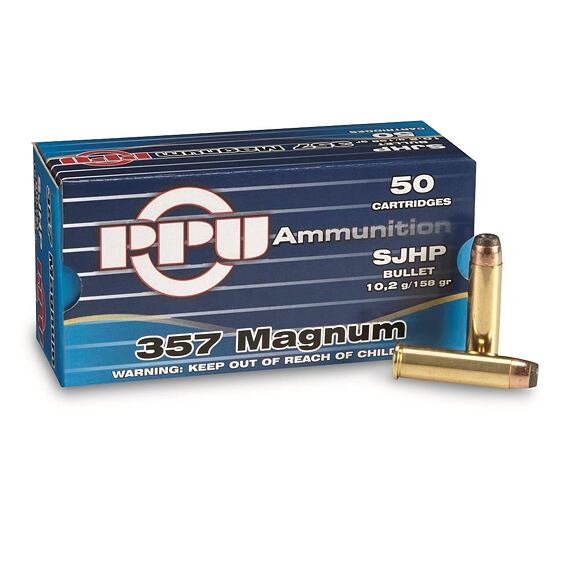 Náboj Prvi Partizan .357 Magnum SJFP 158gr 10,2g