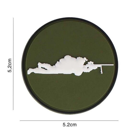 Patch - Sniper green round