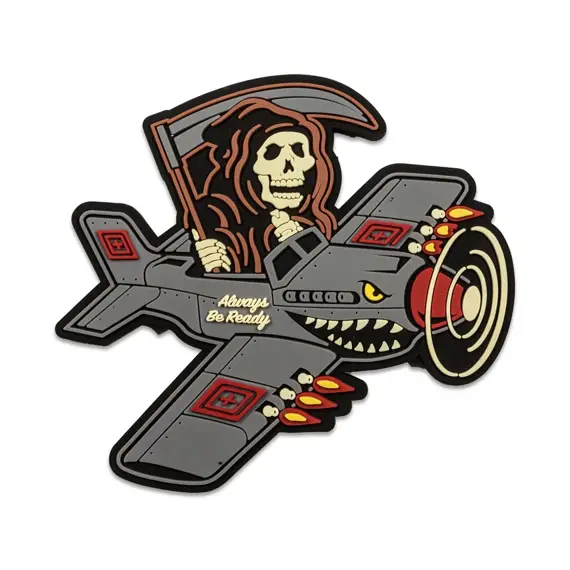 5.11 Patch Grim Reaper Pilot - 029 Grey
