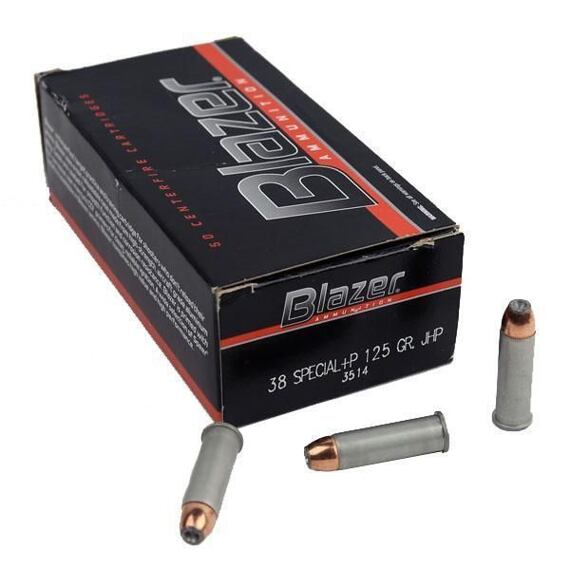 Náboj CCI Blazer Aluminium .38 Special +P 8,05g 125gr JHP