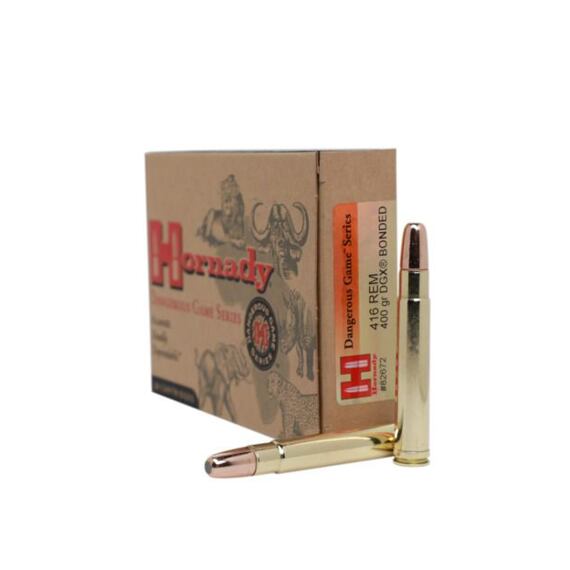 Kulový náboj Hornady Dangerous Game .416Rem.Mag. 400GR 25,9g DGX