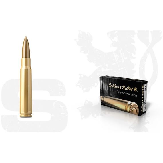Kulový náboj SB 8x57JS FMJ 196grs 12,7g (50ks)