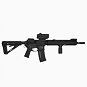 Přední vertikální rukojeť Magpul RVG Rail Vertical Grip polymer - černá