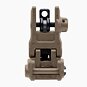 Sklopné hledí Magpul MBUS3 Rear AR-15 polymer - FDE na Picatinny rail