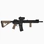 Přední vertikální rukojeť Magpul RVG Rail Vertical Grip polymer - FDE